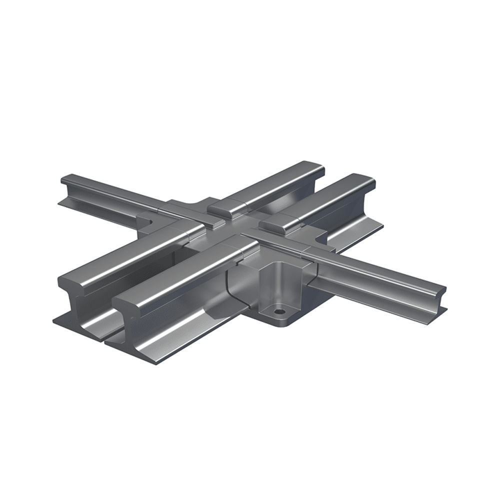 Crossover forging assembly
