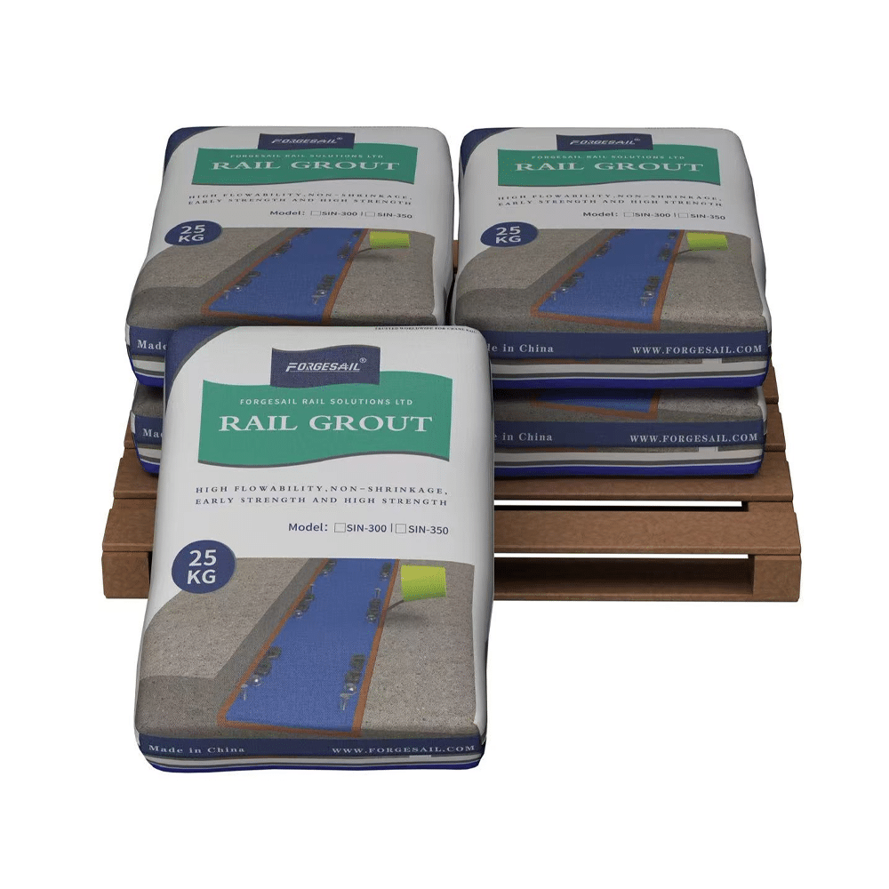 Rail grout