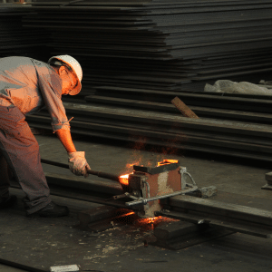thermite welding safety operator PPE welding helmet FR clothing gloves rail preparation