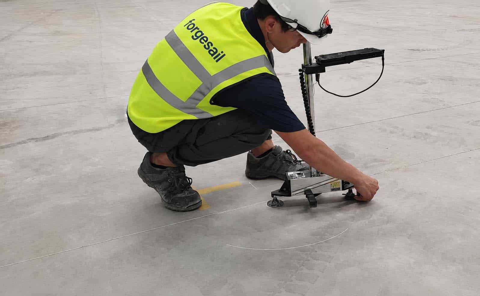 ASRS rail alignment tolerances and floor flatness