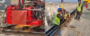 Flash butt welding vs thermite welding comparison split screen rail welding methods