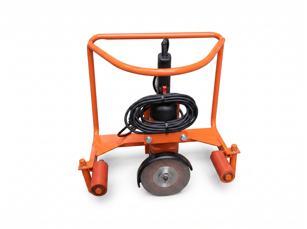 Grooved Rail Profile Grinder