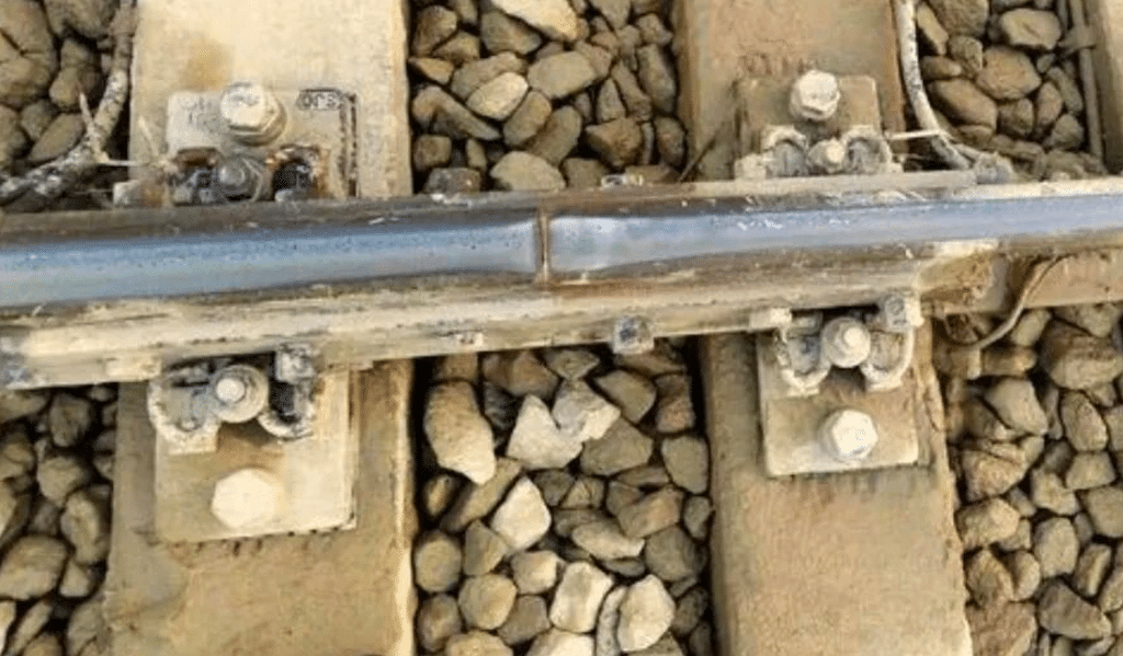 Crane Rail Damage Type Rail End Deformation (Battered Ends)