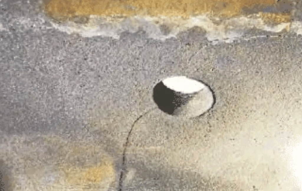 Crane Rail Damage Type Surface Cracks (Head Checks, Gauge Corner Cracks)