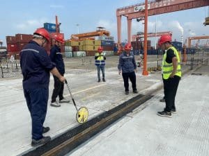 Port Rail Track Project Acceptance