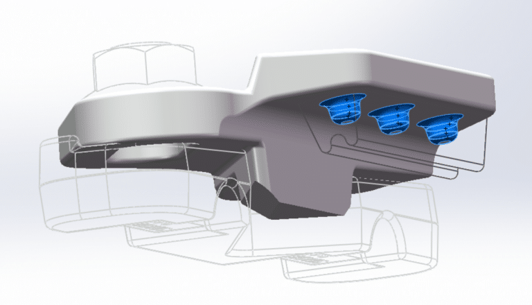 forgesail replacable rubber nose rail clip