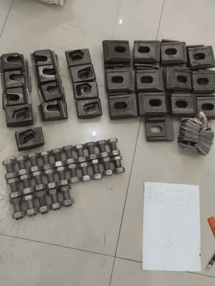 rail clip rubber nose 11-point technical comparison table
