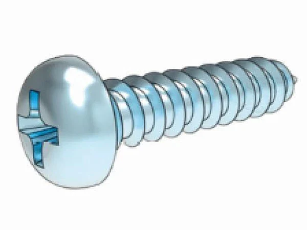 Cross recessed pan head self-tapping screws GB/T 845