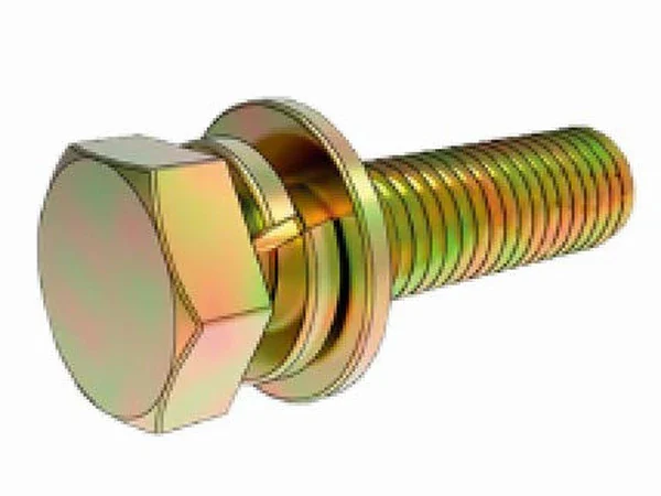 Socket head cap screw and washer assemblies