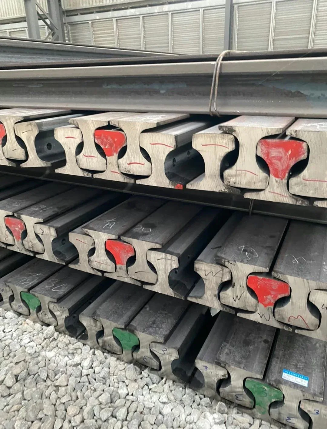 DIN 536 A-series crane rail in the workshop